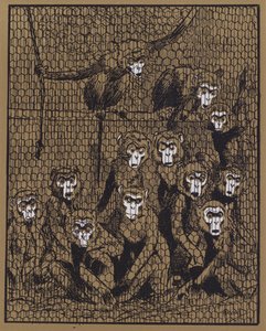 The inmates rose as one man, and lashed themselves into a truly terrible state of fury