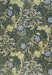 Seaweed Wallpaper, Designed by John Henry Dearle for Morris and Company, 1901