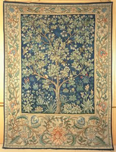 Tree Portiere tapestry, made for William Morris & Co.