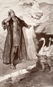 Ler and the Swans, illustration from 