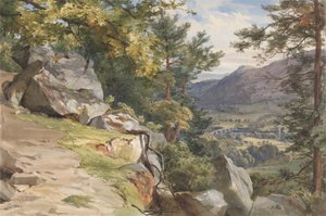 View from Craig-y-Barns, Dunkeld, Looking South by John Henry Mole