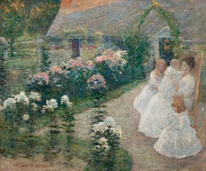On the Terrace by John Henry Twachtman