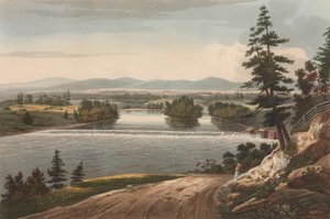 View Near Sandy Hill No. 7 of The Hudson River Portfolio by John Hill