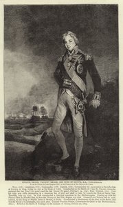 Horatio Nelson, Viscount Nelson, and Duke of Bronte, KB, Vice-Admiral by John Hoppner
