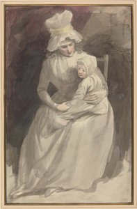 Mrs. Skinner and Child by John Hoppner