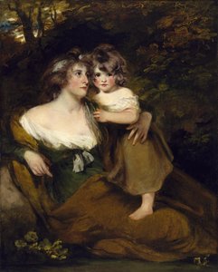 The Countess of Darnley and her Daughter, Lady Elizabeth Bligh