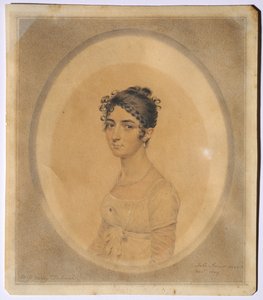 Portrait of Miss Mary Tadman by John I Smart