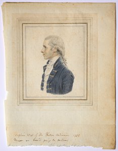 Portrait of Sir Captain West of the Dutton Indiaman by John I Smart