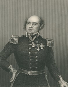 Sir John Franklin engraved by D.J. Pound from a photograph, from 