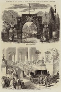 Marriage of the Count de Paris with the Princess Isabelle d