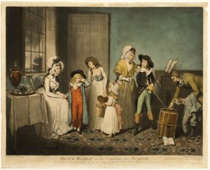 Black Monday, or the Departure for School by John Jones