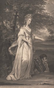 Honorable Mrs. Tollemache in the Character of Miranda