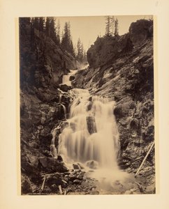 Little Fire Hole Falls by John K. Hillers