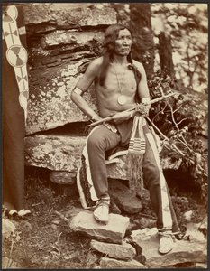 Yellow Bear, of the Muscogee Nation in Okmulgee by John K. Hillers