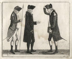 George Gordon; John Grieve; George Robertson by John Kay