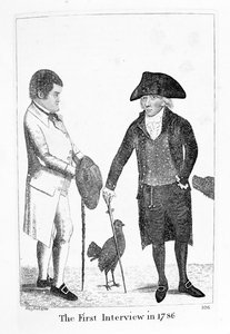 The First Interview in 1786 between Deacon Brodie and George Smith by John Kay