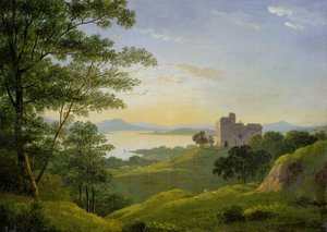 Sunset in the Western Highlands, c.1820