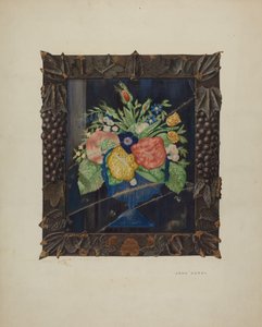 Tin Foil Still Life and Frame by John Koehl