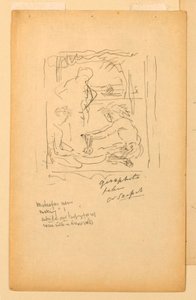 Mataafas Men Making by John La Farge