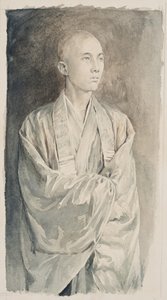 Portrait of a Priest at Temple of Lyemitsu, Nikko