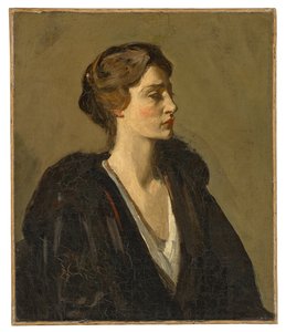 A Lady in Black (Lady Gwendeline Spencer-Churchill)