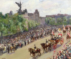 A State Procession, Hyde Park Corner