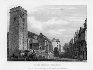 St Michaels Church, Oxford, 1834