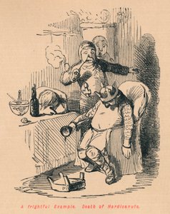 A Frightful Example. Death of Hardicanute