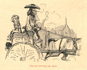 Charles driving the Mall, 1897