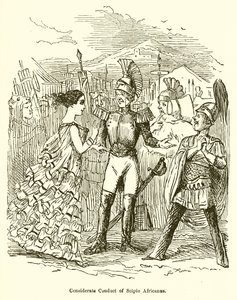 Considerate Conduct of Scipio Africanus by John Leech
