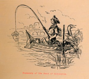 Discovery of the Head of Summanus, 1852 by John Leech