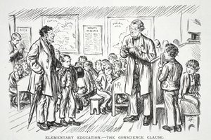 Elementary Education - the conscience clause by John Leech