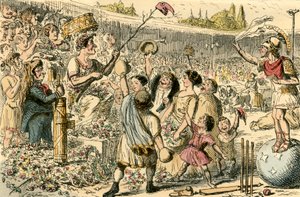 Flaminius restoring Liberty to Greece at the Isthmian Games