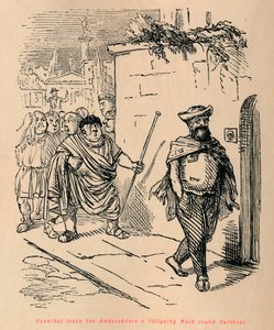 Hannibal leads the Ambassadors a fatiguing Walk round Carthage