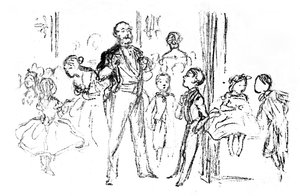 Juvenile Party, From Punch, 1864, 1923