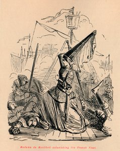 Madame de Montfort astonishing the French Fleet
