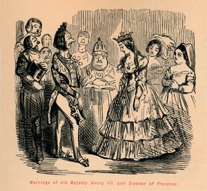 Marriage of His Majesty Henry III and Eleanor of Provence by John Leech