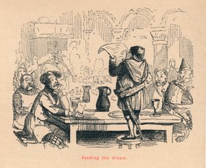 Reading the Dream, c. 1860 by John Leech