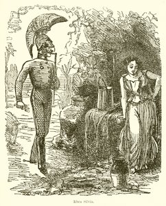 Rhea Silvia by John Leech