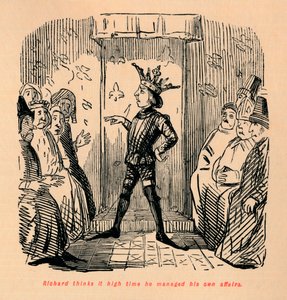 Richard thinks it high time he managed his own affairs, c1860 by John Leech