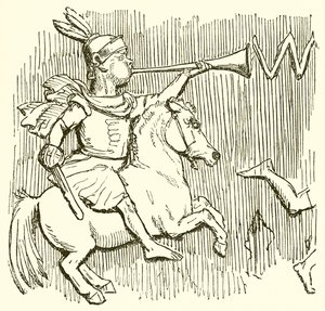 Roman soldier on horseback