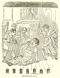 The End of Julius Caesar by John Leech