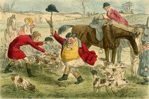 The Kill, on The Cat & Custard Pot Day by John Leech