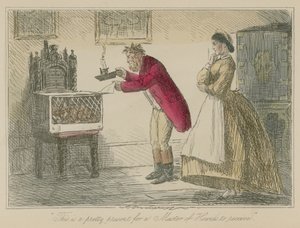 This is a Pretty Present for a Master of Hounds to Receive by John Leech
