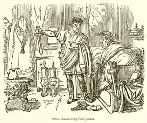 Titus Threatening Pomponius