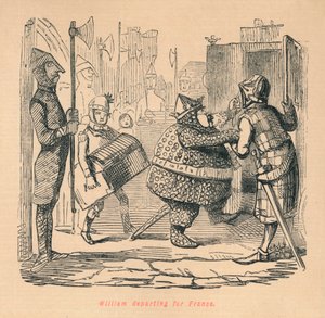 William Departing for France