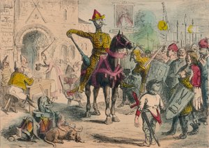 William Inspecting the Volunteers Previous to the Invasion of England (1850)