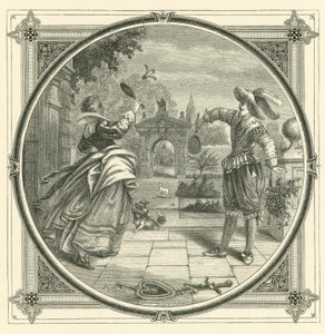 Love, like a ball, requires to be thrown back by John Leighton