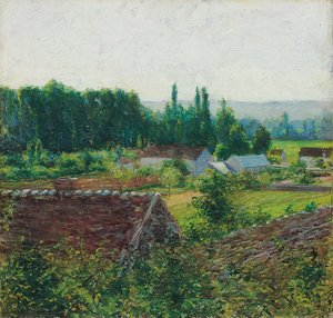 Farmhouses in Giverny, c.1890