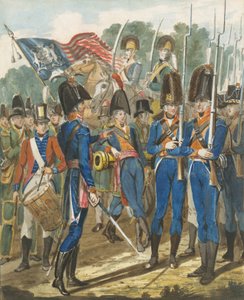 Members of the City Troop and Other Philadelphia Soldiery
